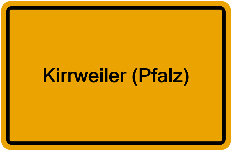 Handelsregisterauszug Kirrweiler (Pfalz)